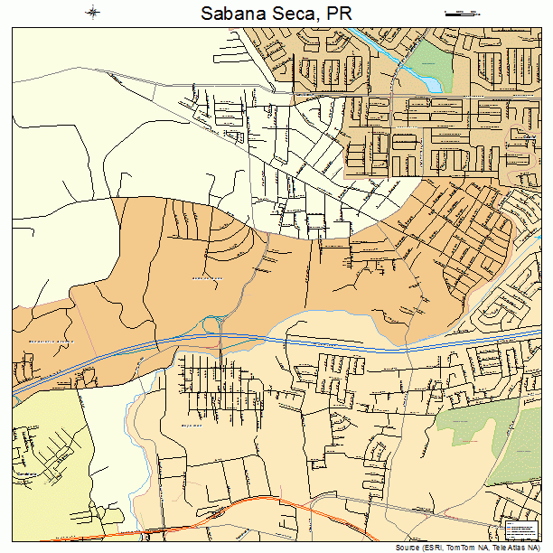 Sabana Seca, PR street map
