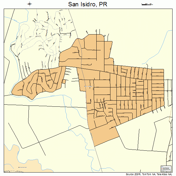 San Isidro, PR street map
