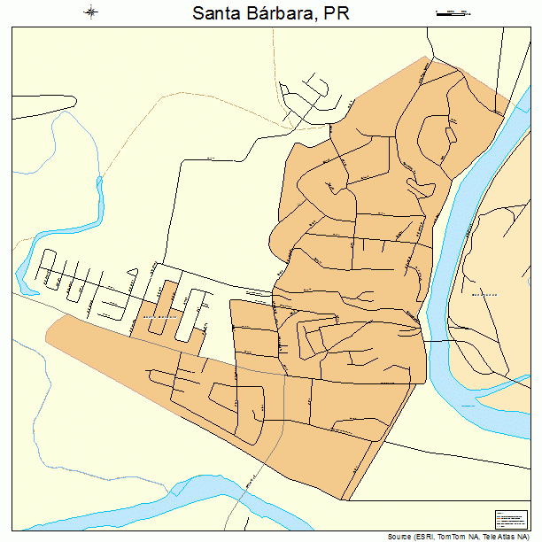 Santa Barbara, PR street map