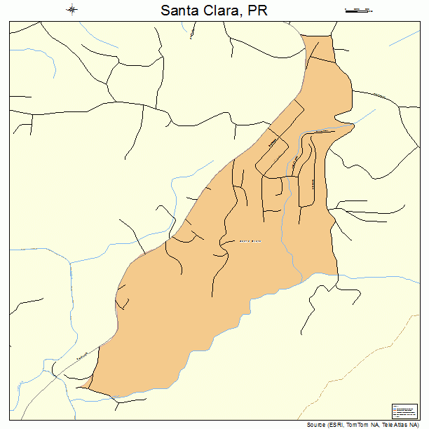 Santa Clara, PR street map