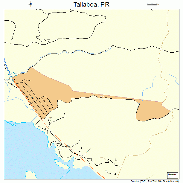 Tallaboa, PR street map