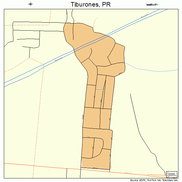 Tiburones, PR street map