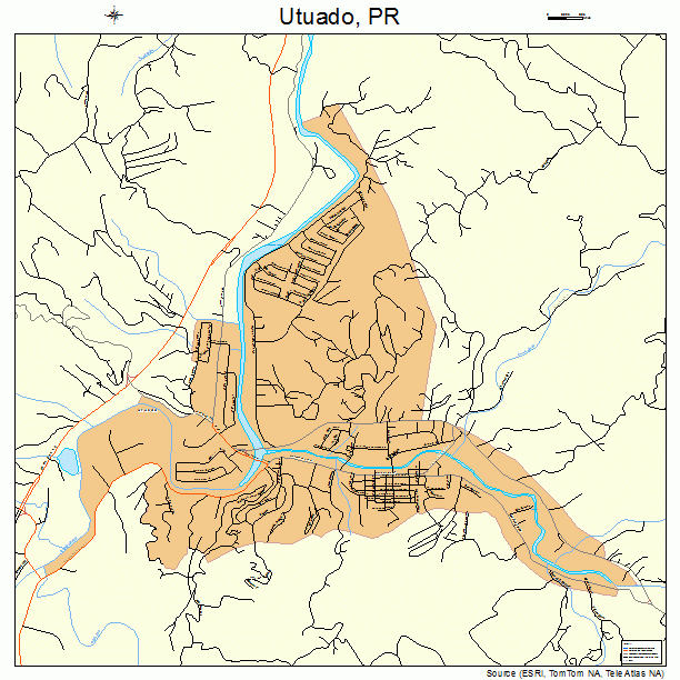 Utuado, PR street map