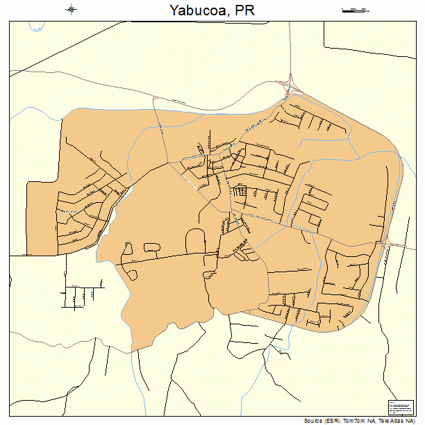 Yabucoa, PR street map