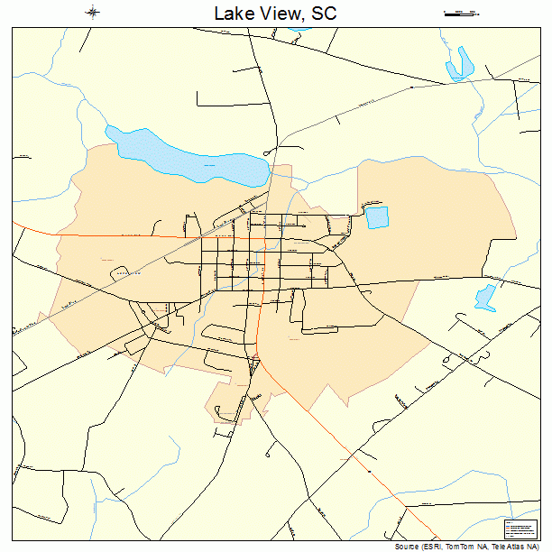 Lake View, SC street map