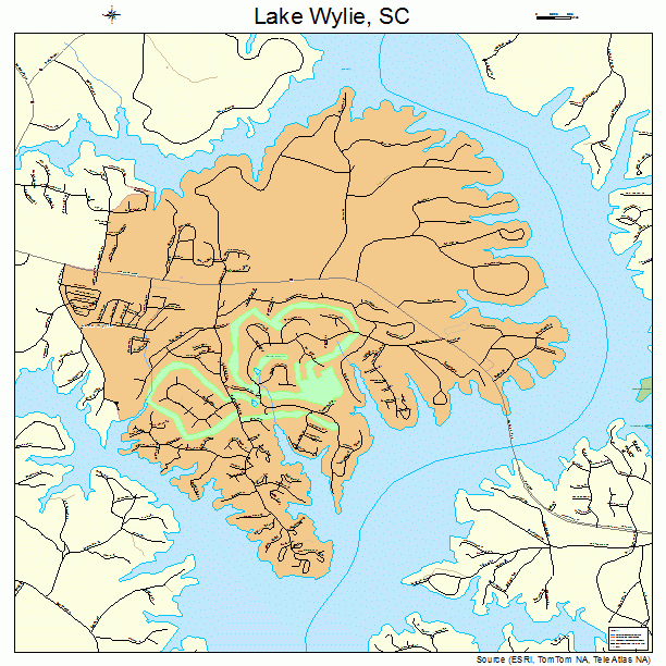 Lake Wylie, SC street map