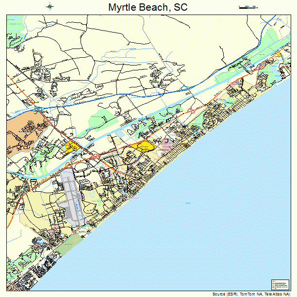 Printable Myrtle Beach Map Tablet For Kids Reviews