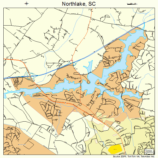 Northlake, SC street map