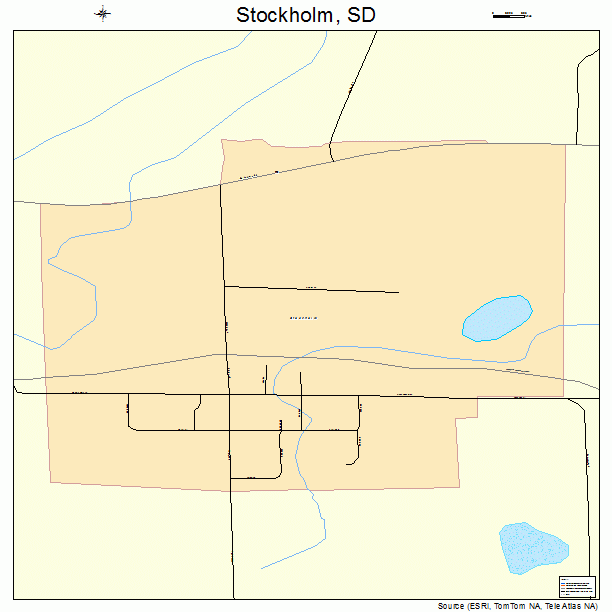 Stockholm, SD street map