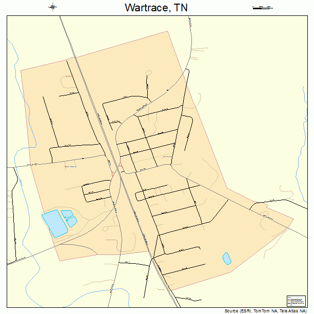 Wartrace, TN street map