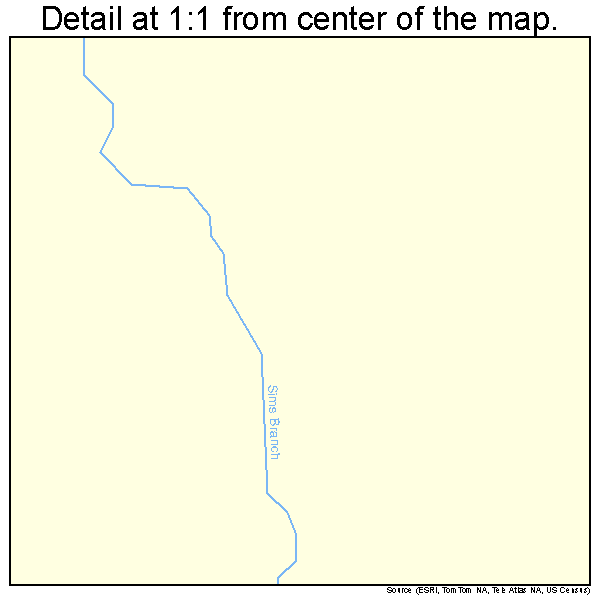 Latexo, Texas road map detail