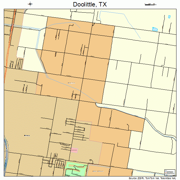 Doolittle, TX street map