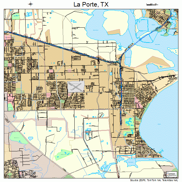 La Porte Tx Zip Code Map Map