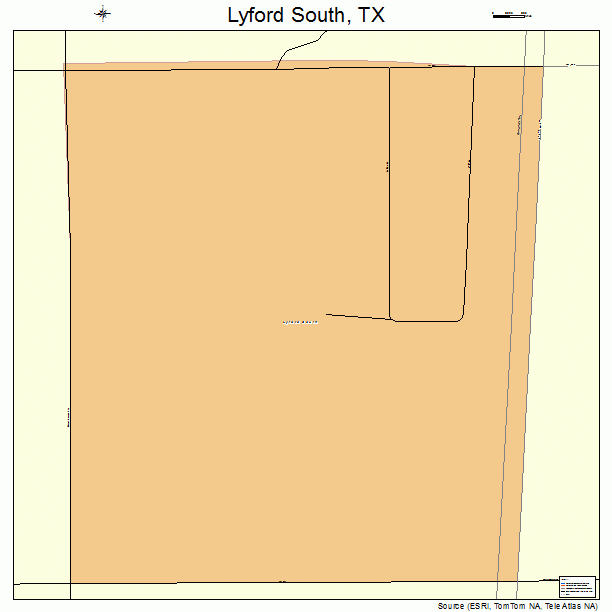 Lyford South, TX street map