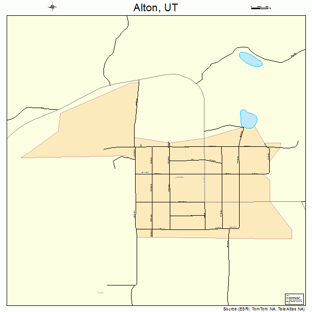 Alton, UT street map