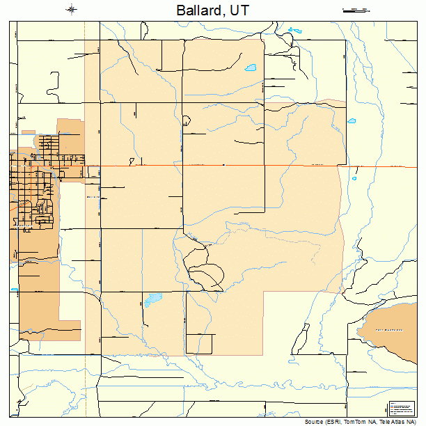 Ballard, UT street map