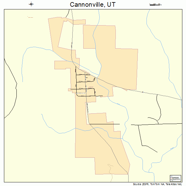 Cannonville, UT street map