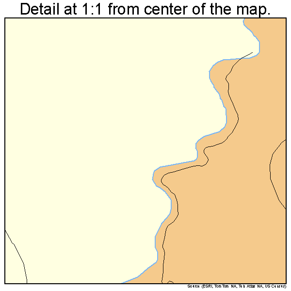 Halchita, Utah road map detail