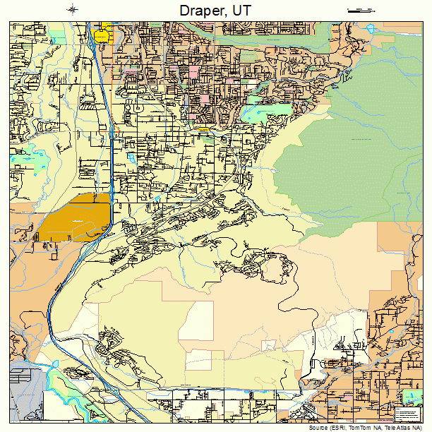 Draper, UT street map