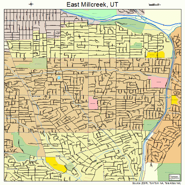 East Millcreek, UT street map