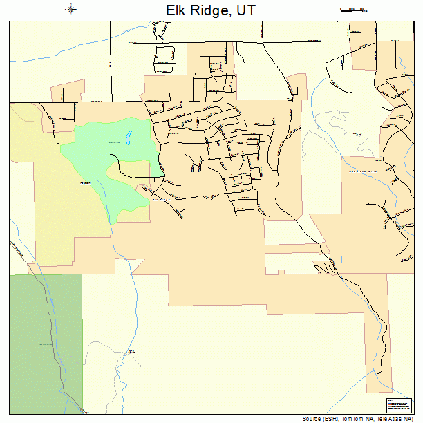 Elk Ridge, UT street map