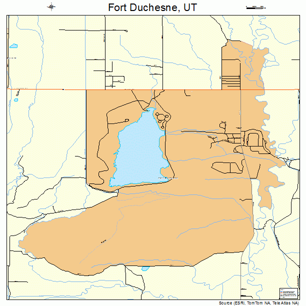 Fort Duchesne, UT street map