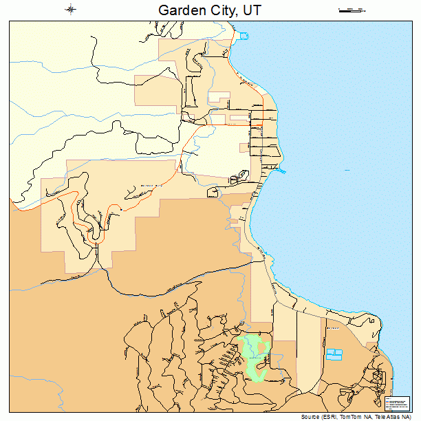 Garden City, UT street map