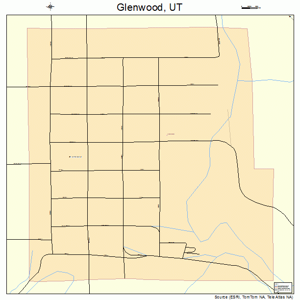 Glenwood, UT street map