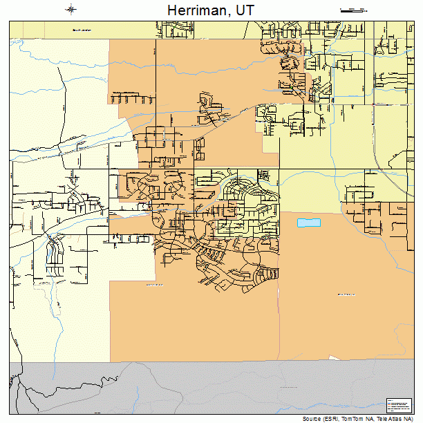 Herriman, UT street map