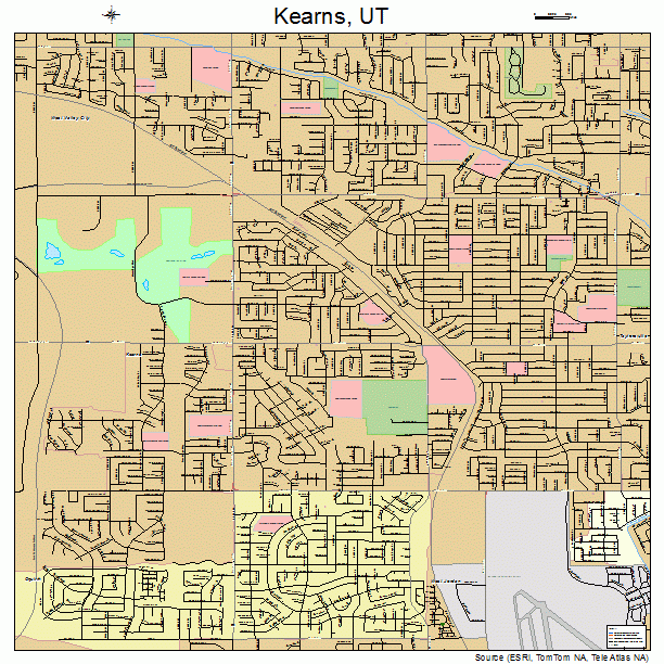Kearns, UT street map