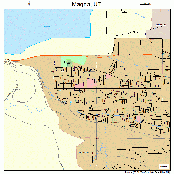 Magna, UT street map