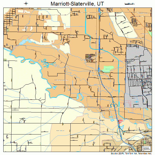 Marriott-Slaterville, UT street map