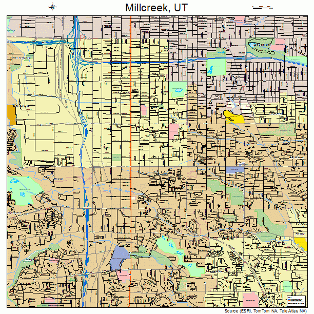 Millcreek, UT street map