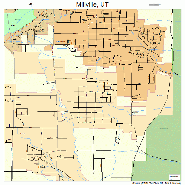Millville, UT street map
