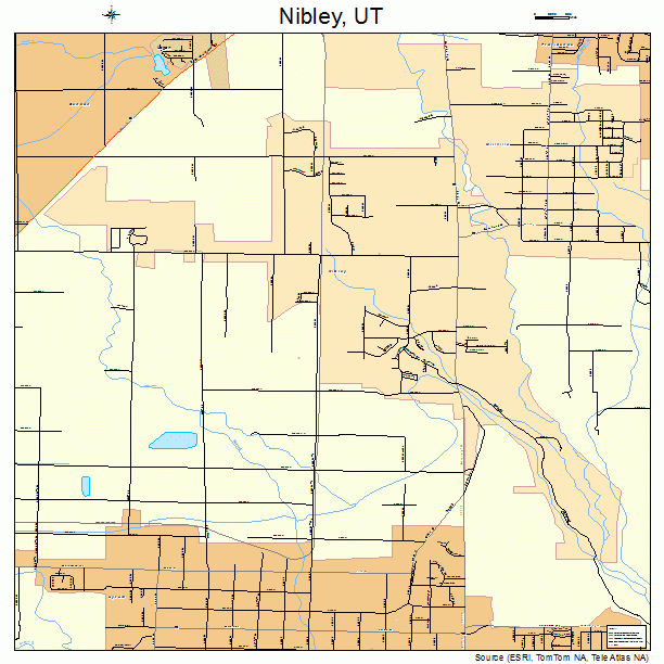 Nibley, UT street map