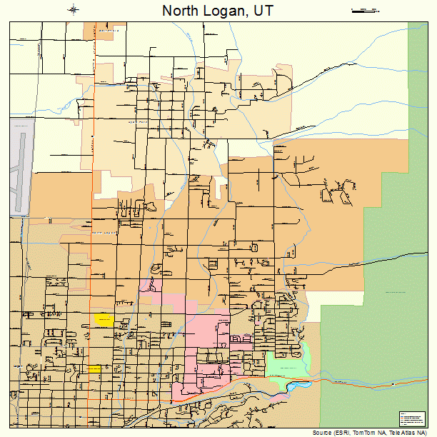 North Logan, UT street map