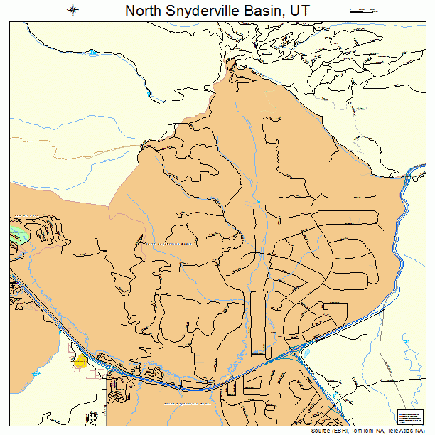 North Snyderville Basin, UT street map