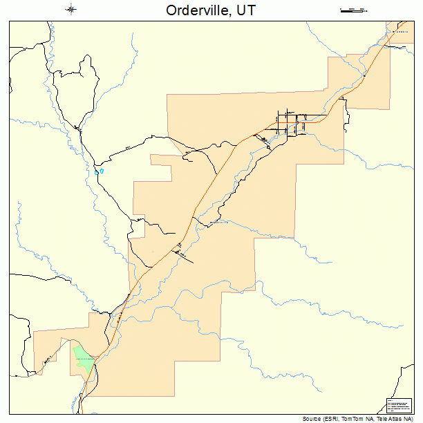 Orderville, UT street map