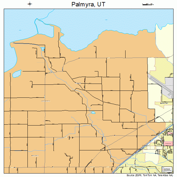 Palmyra, UT street map