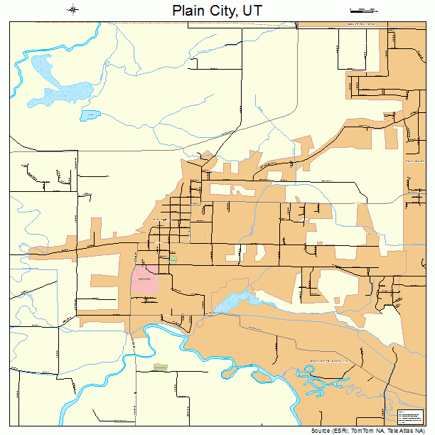 Plain City, UT street map