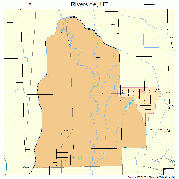 Riverside, UT street map