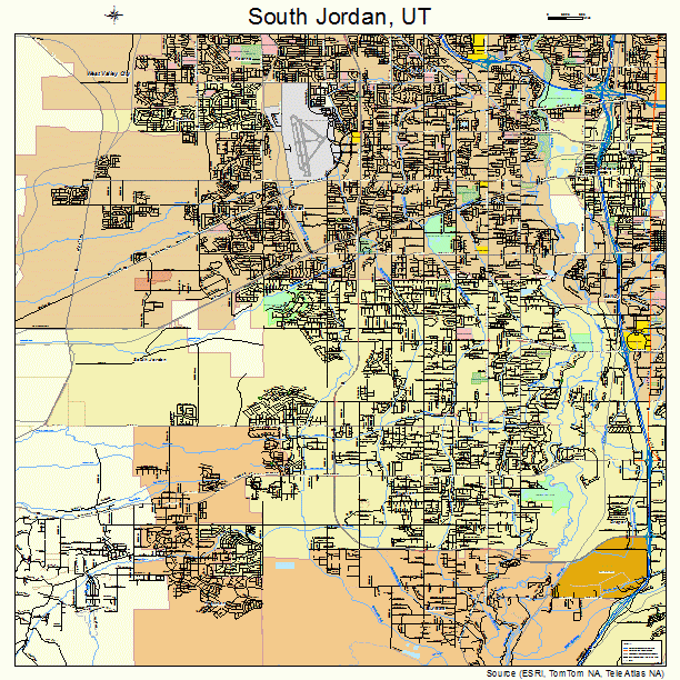 South Jordan, UT street map