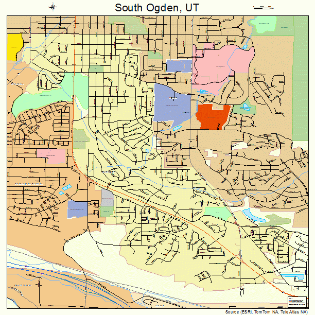 South Ogden, UT street map