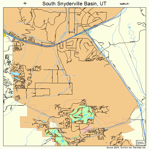 South Snyderville Basin, UT street map