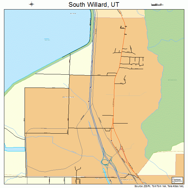 South Willard, UT street map