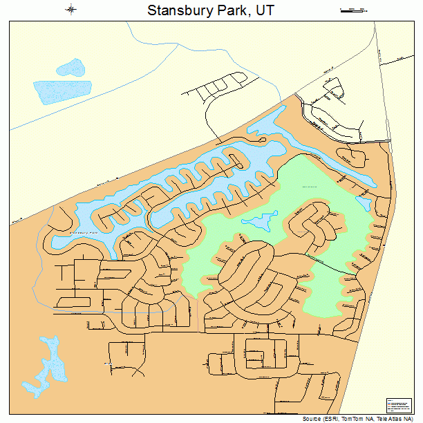 Stansbury Park, UT street map
