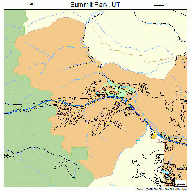 Summit Park, UT street map