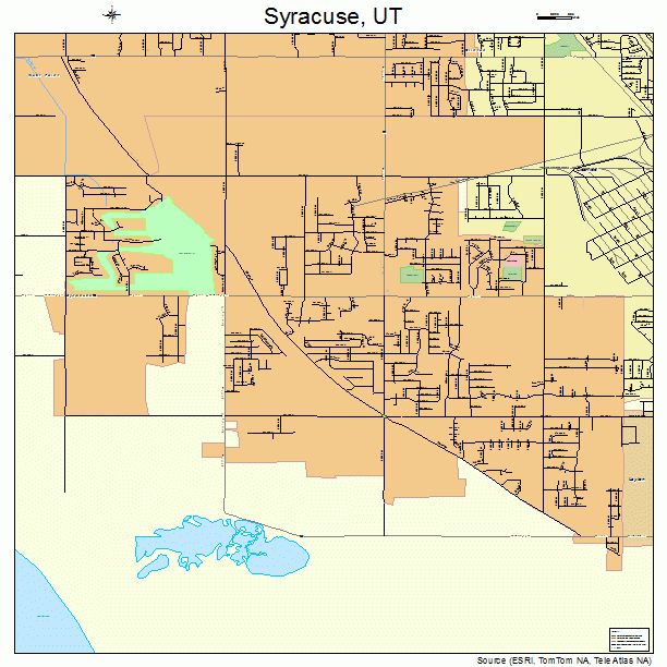 Syracuse, UT street map