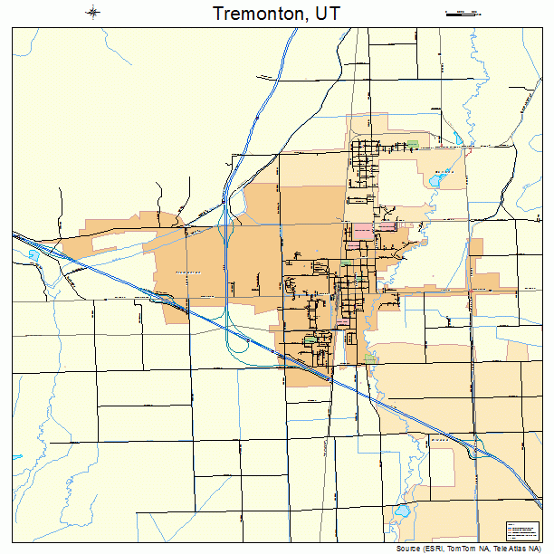 Tremonton, UT street map