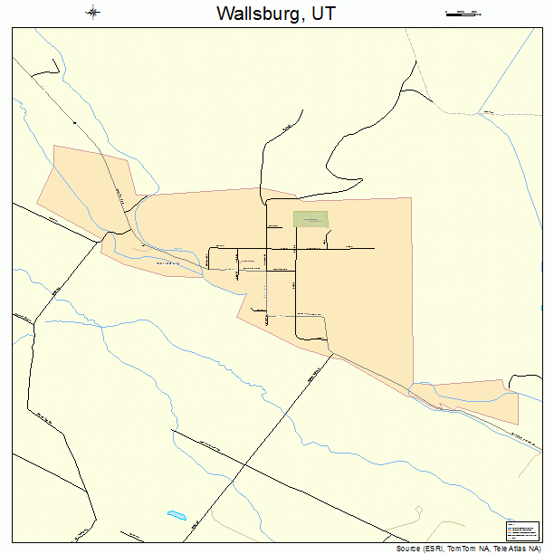 Wallsburg, UT street map